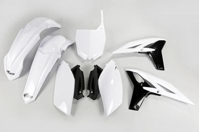 Verkleidungssatz Plastiksatz plastic kit passt an Yamaha Yzf Yz250f 2010 weiß-sw