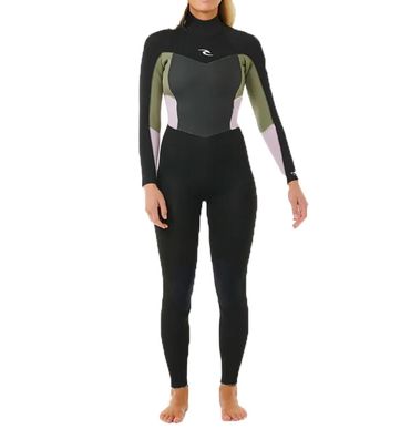 RIP CURL Women Neoprenanzug Omega 32Gb Steamer khaki - Größe: 6