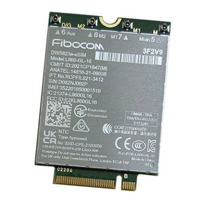 Dell Wireless 5823e - Drahtloses Mobilfunkmodem - 4G LTE - PCIe 2.0 (0YW17)