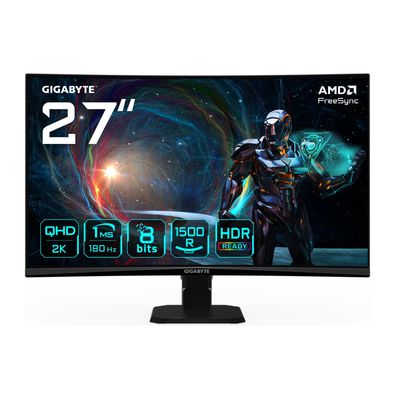 Gigabyte GS27QCA 68,6cm 27Zoll VA Monitor 2??560x1440 1?80Hz 250cd/m2 HDMI 2.1 x2 Dis