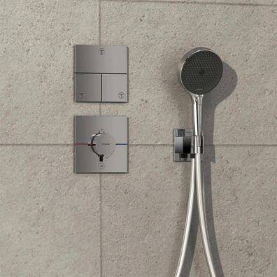 hansgrohe ShowerSelect Comfort E Thermostat Unterputz für 1 Verbraucher und einen zus