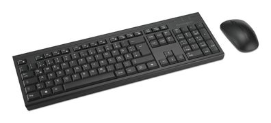 Kensington KM270 EQ - Tastatur-und-Maus-Set - wiederaufladbar - full size - kabellos