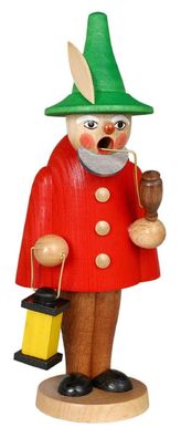 Räuchermann Wichtel rot HxBxT 19x7x6cm NEU Rauchfigur Rauchmann Räuchermann
