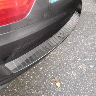 Ladekantenschutz Stoßstangenschutz für BMW X5 E70 2006-2013 Edelstahl Silber