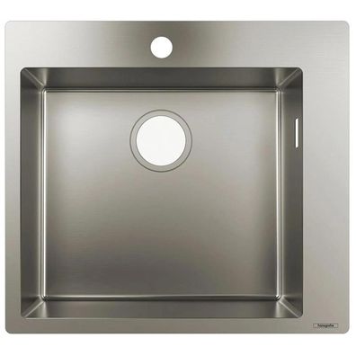 hansgrohe S71 S711-F450 évier encastrable 450, inox