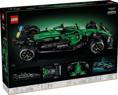 LEGO® Technic 42240 Aston Martin Aramco AMR25 F1® Auto