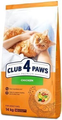 CLUB 4 PAWS KATZE 14 kg Huhn