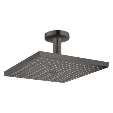 hansgrohe Raindance E Kopfbrause 300 1jet EcoSmart mit Deckenanschluss, Brushed Black