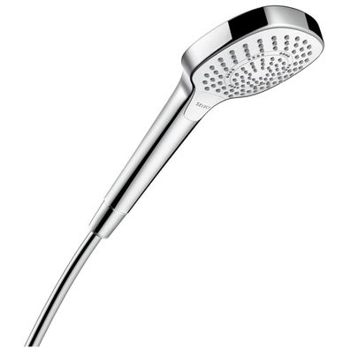 hansgrohe Croma Select E Handbrause 110 Multi EcoSmart, Weiß/Chrom