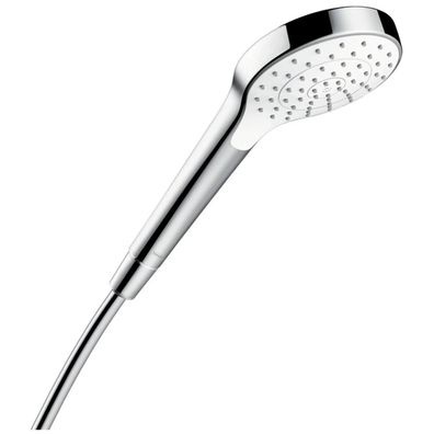 hansgrohe Croma S Handbrause 110 1jet EcoSmart+, Weiß/Chrom