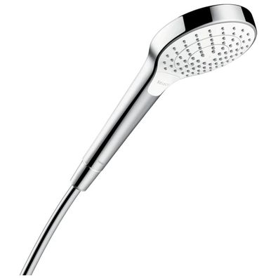 hansgrohe Croma Select S Handbrause 110 Vario EcoSmart, Weiß/Chrom