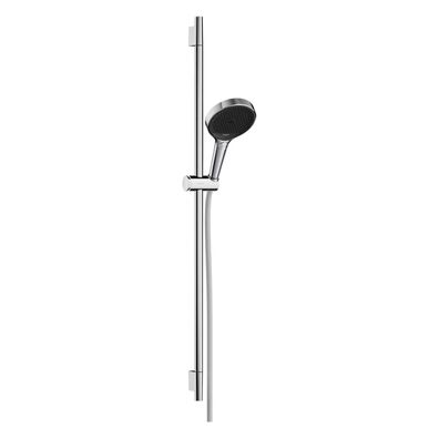 hansgrohe Rainfinity Brauseset 130 3jet mit Brausestange S Puro 90 cm, Push-Handbraus