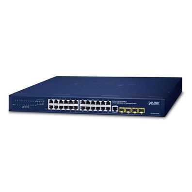 PLANET 24-Port 10/100/1000T + 4-Port 1G/2.5G SFP Managed