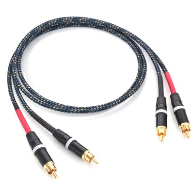 Viablue EPC-4 - HighEnd Cinchkabel - 1 Paar - Blue