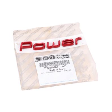 Original Fiat Emblem Schriftzug Power Heckklappe Ducato 250 ab 2014 735650987