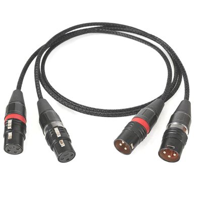 Viablue EPC-4 - HighEnd XLR-Kabel - symmetrisch - 1 Paar - Black