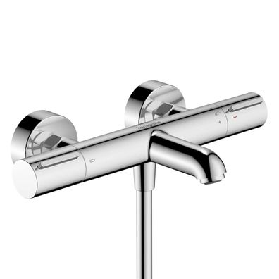 hansgrohe Ecostat Element Wannenthermostat Aufputz, Chrom