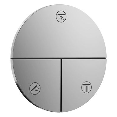 hansgrohe ShowerSelect Comfort S Ventil Unterputz für 3 Verbraucher, Chrom
