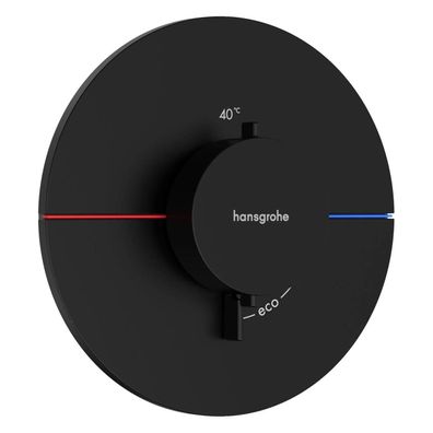 hansgrohe ShowerSelect Comfort S Thermostat Unterputz, Mattschwarz