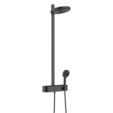 hansgrohe Pulsify S Showerpipe 260 2jet EcoSmart mit ShowerTablet Select 400, Mattsch