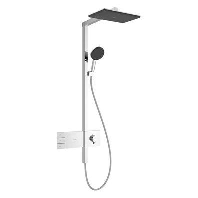 hansgrohe Raindance Alive Q Showerpipe 210/340 2jet mit ShowerSelect Comfort, Chrom