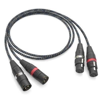 Viablue EPC-4 - HighEnd XLR-Kabel - symmetrisch - 1 Paar - Blue
