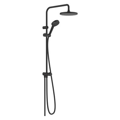 hansgrohe Vernis Blend Showerpipe 200 1jet EcoSmart Reno, Mattschwarz
