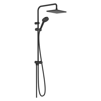 hansgrohe Vernis Shape Showerpipe 230 1jet EcoSmart Reno, Mattschwarz
