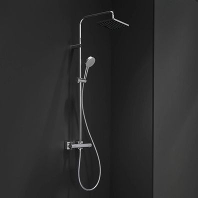 hansgrohe Vernis Shape Showerpipe 230 1jet EcoSmart avec thermostatique, chrome