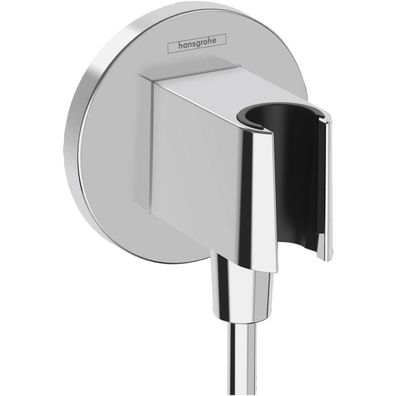 hansgrohe FixFit S Wandanschluss mit Brausehalter, Chrom