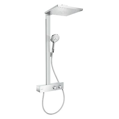 hansgrohe Raindance E Showerpipe 300 1jet EcoSmart mit ShowerTablet 350, Chrom