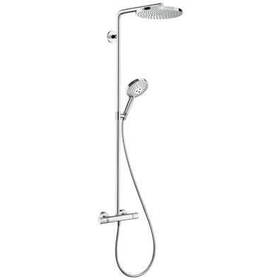 hansgrohe Raindance Select S Showerpipe 240 1jet PowderRain mit Thermostat, Chrom