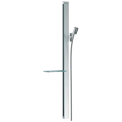 hansgrohe barre de douche Unica E 90 cm avec flexible de douche Isiflex 160 cm, chrom
