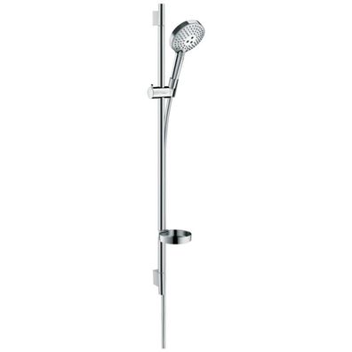 hansgrohe Raindance Select S Brauseset 120 3jet PowderRain mit Brausestange 90 cm, Ch