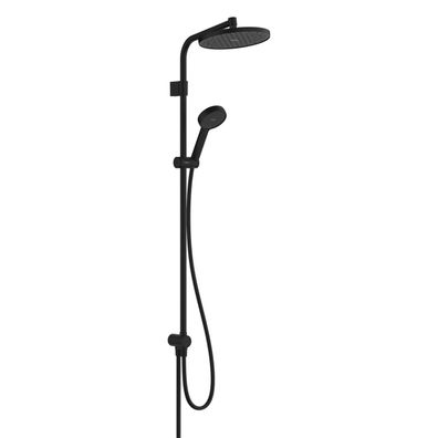 hansgrohe Activera S Showerpipe 240 1jet EcoSmart Reno Varia, Mattschwarz