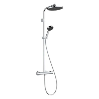 hansgrohe Activera S Showerpipe 240 1jet EcoSmart mit Ecostat Fine Varia, Chrom