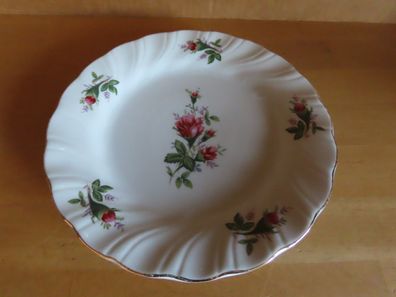 Teller Dessertteller Kuchenteller Rosen Goldrand Vario Domestic Mäser ca.19cm Ø
