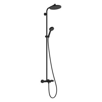 hansgrohe Activera S Showerpipe 240 1jet EcoSmart mit Wannenthermostat Ecostat Fine,