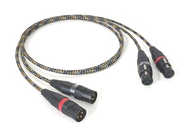 Viablue EPC-4 - HighEnd XLR-Kabel - symmetrisch - 1 Paar - Orange