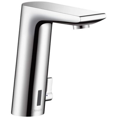 hansgrohe Metris S Elektronik-Waschtischmischer mit Temperaturregulierung Batteriebet