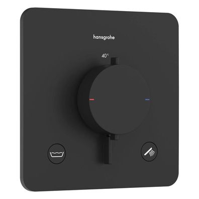 hansgrohe Ecostat Comfort Q Thermostat Unterputz für 2 Verbraucher mit integrierter S