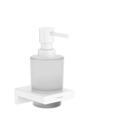 hansgrohe AddStoris Q Distributeur de savon, blanc mat