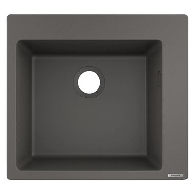 hansgrohe S51 S510-F450 Évier encastré 450, gris pierre