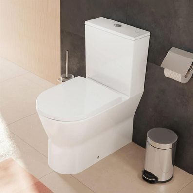 hansgrohe EluPura Original S Stand WC Set mit horizontalem/vertikalem Abgang AquaChan
