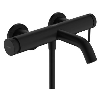 hansgrohe Tecturis S Einhebel-Wannenmischer Aufputz, Mattschwarz