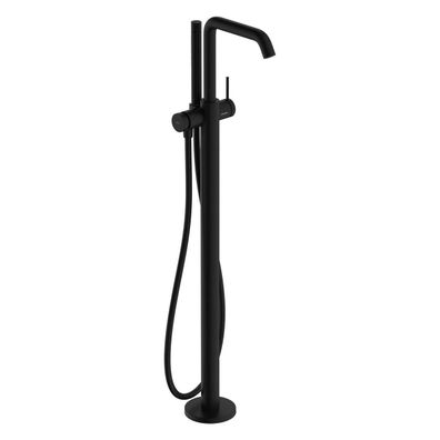 hansgrohe Tecturis S Einhebel-Wannenmischer bodenstehend, Mattschwarz
