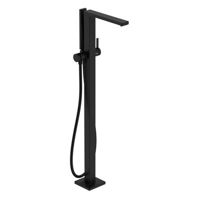 hansgrohe Tecturis E Einhebel-Wannenmischer bodenstehend, Mattschwarz