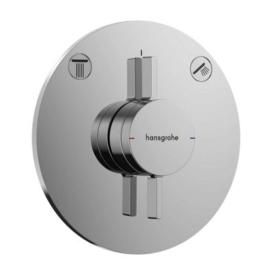 hansgrohe DuoTurn S Mischer Unterputz für 2 Verbraucher, Chrom