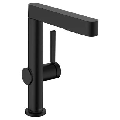 hansgrohe Finoris Mitigeur lavabo monocommande 230 avec douchette extractible, 2jets