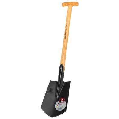 IDEAL-Kompakt-Spaten Geestemünder Form 60 cm - Eschen-T-Stiel